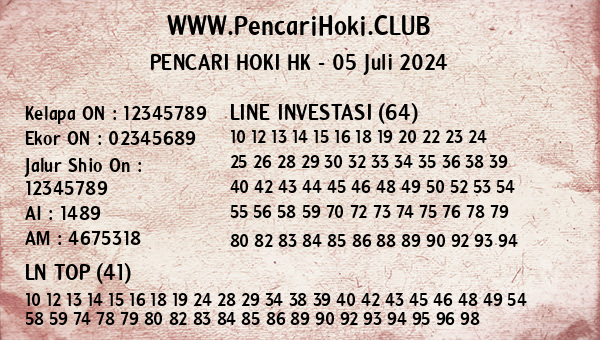 Prediksi HK