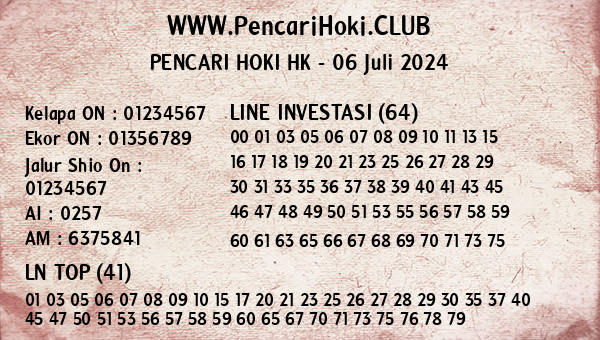 Prediksi HK