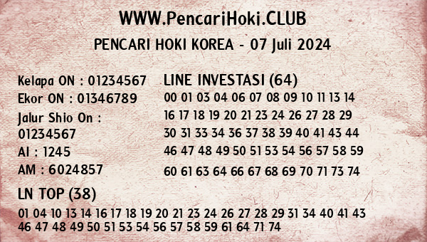 Prediksi Korea