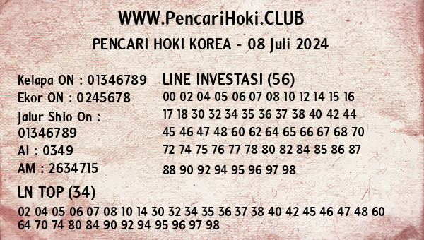 Prediksi Korea